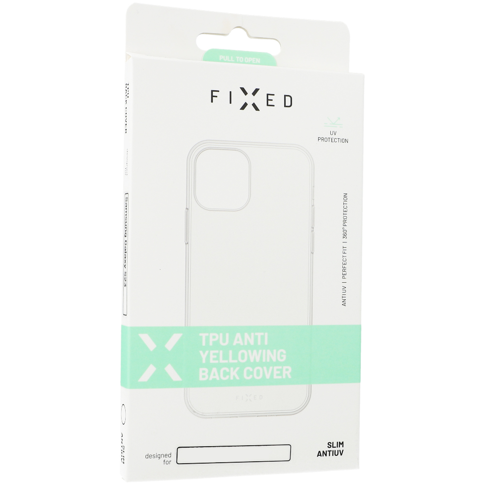 Elastyczne etui Fixed  Slim AntiUV TPU Anti Yellowing Back Cover do Galaxy S23